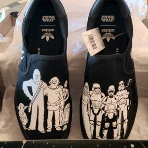 Adidas Star Wars slip on sneakers